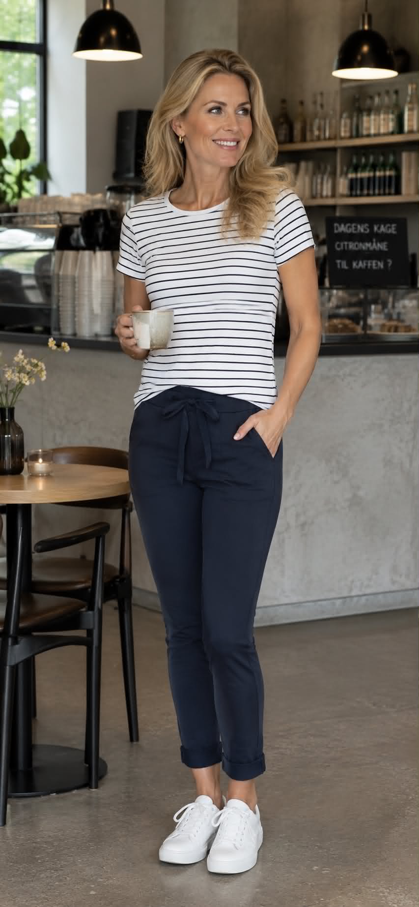 Broek Rosella Navy