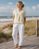 Broek Raffaella - White