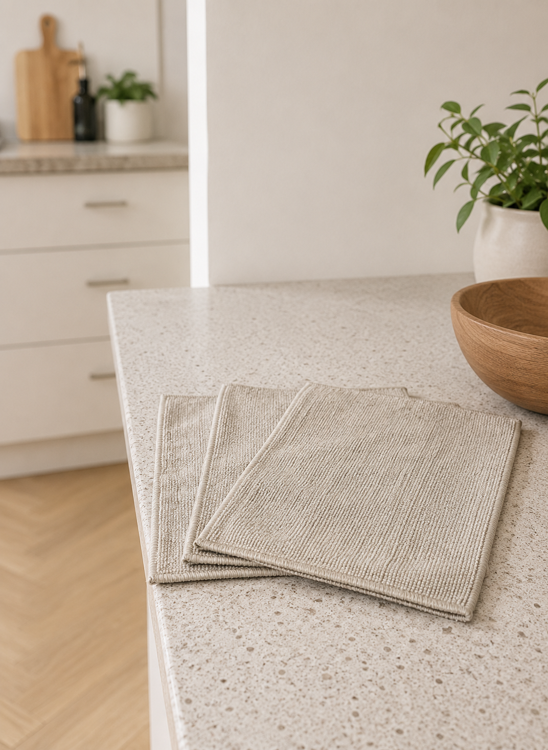 Doekjes 30 x 30 microvezel – Verpakking met 3 stuks