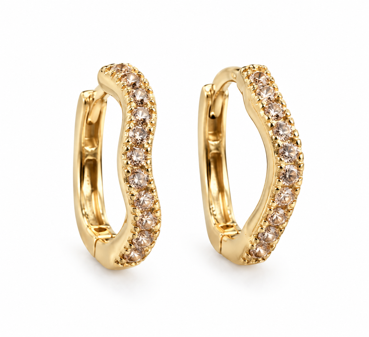 Oorbellen Marisa verguld sterlingzilver