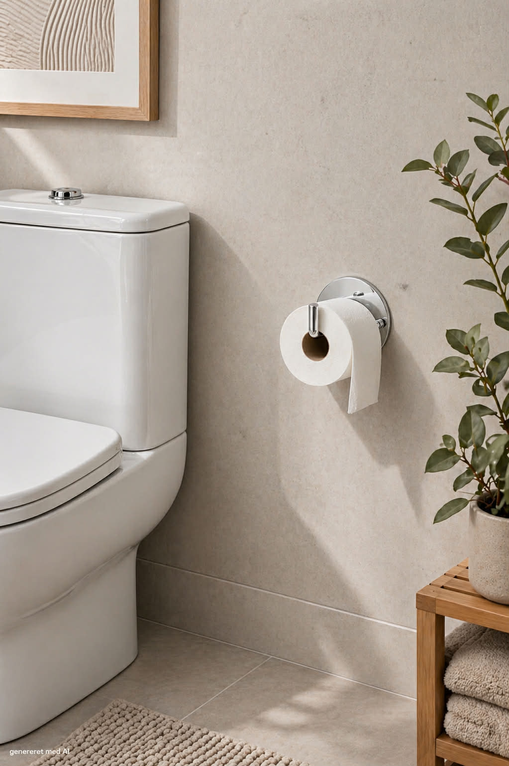 Toiletrolhouder - Chroom