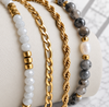 Armband Erika Stone - Set met 4 armbanden