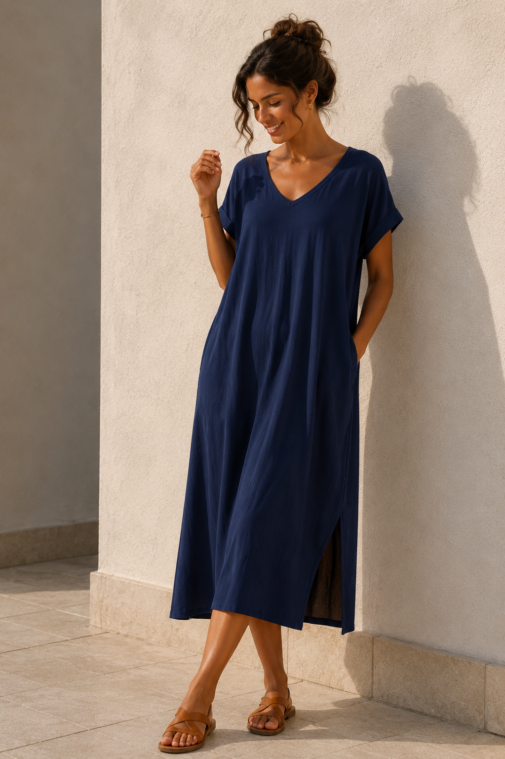 Jurk Valley - Navy