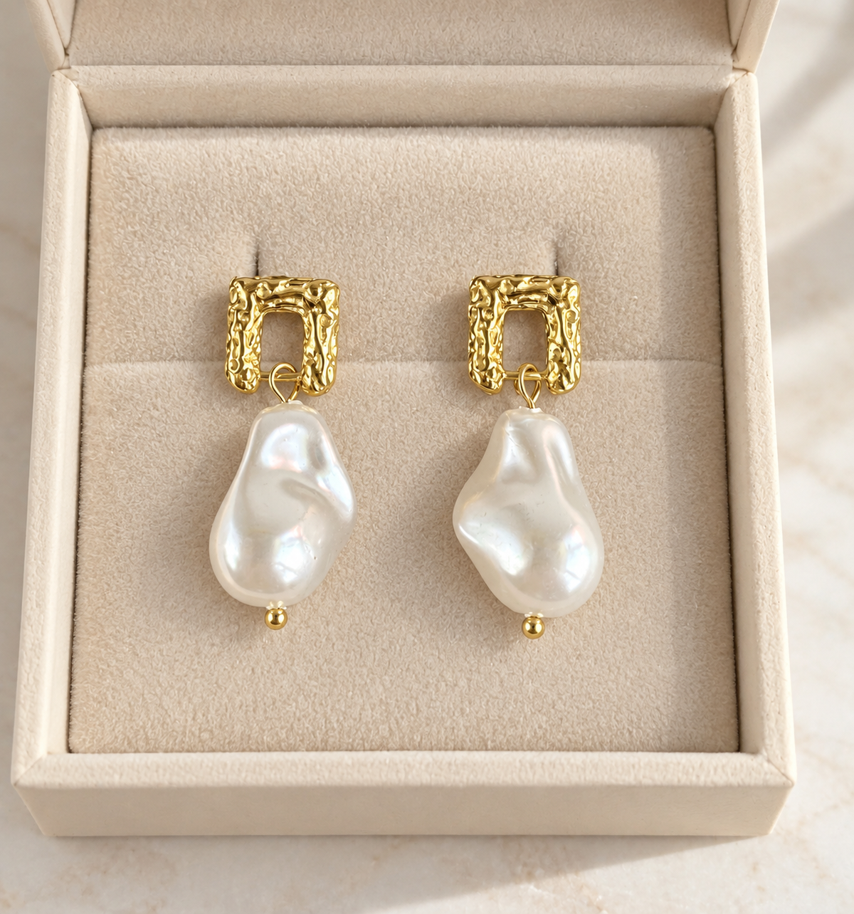 Oorbellen Indie 18k verguld