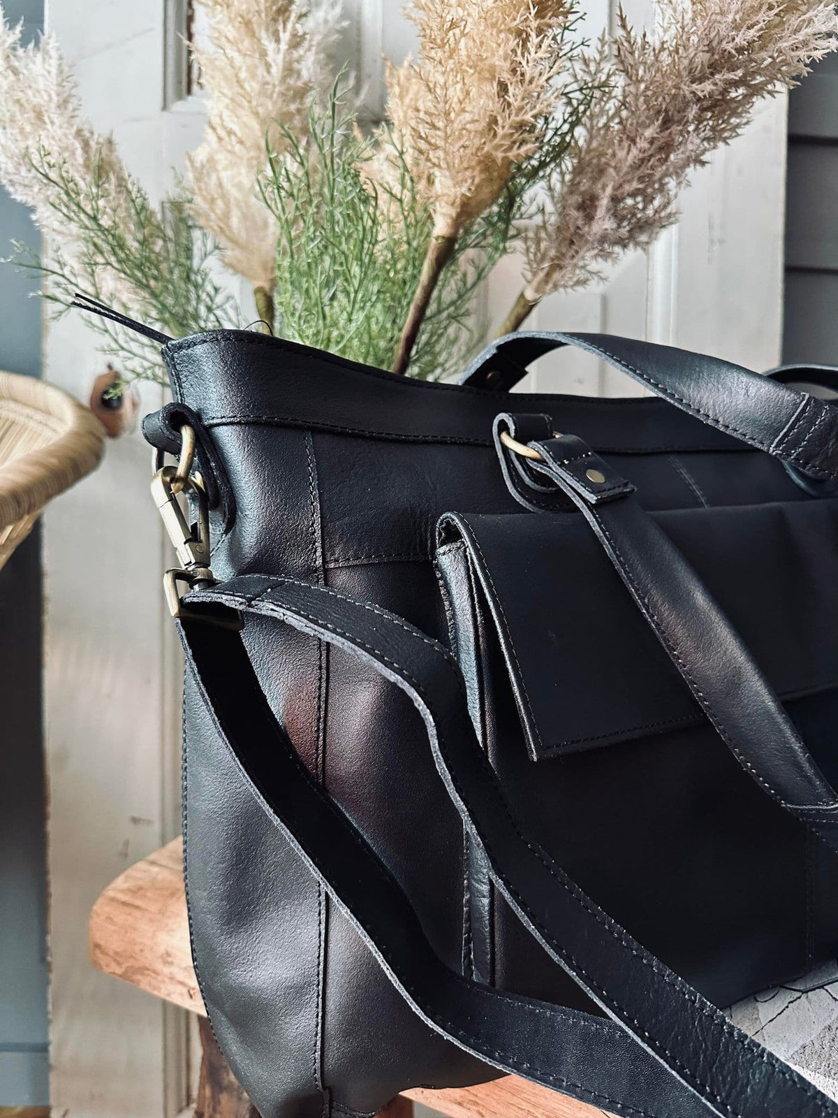 Arbejdstaske / Shopper JADA Black - VIAMAJA.DK