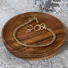 Armband verguld // Snake