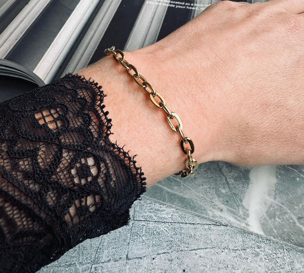 Armbånd Jayda 18K forgyldt - Vandfast - VIAMAJA.DK