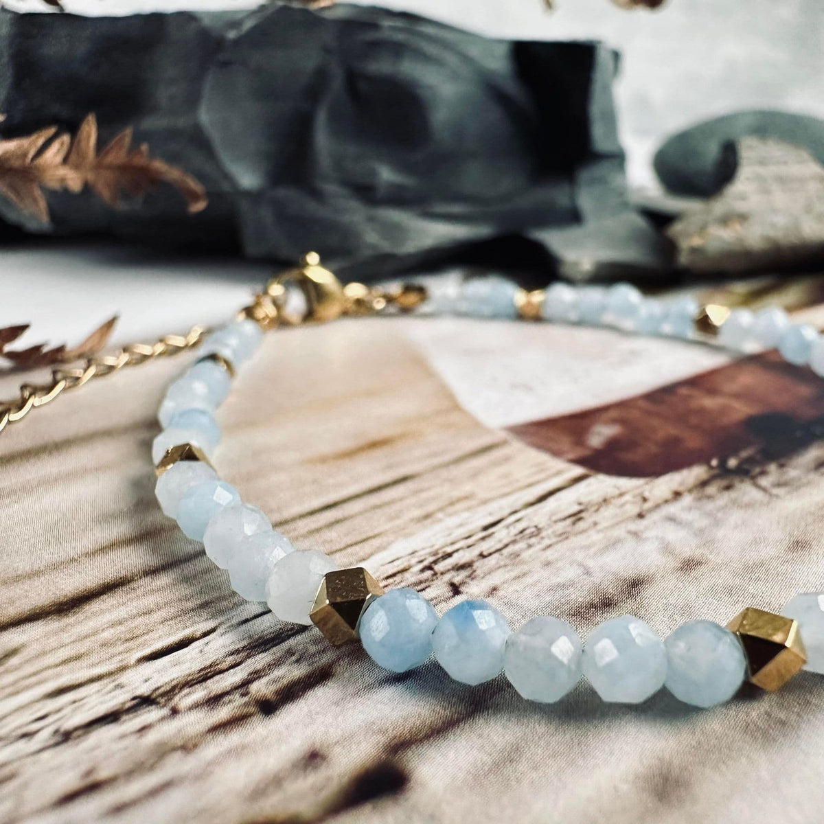 Armbånd Liv Aquamarine - VIAMAJA.DK