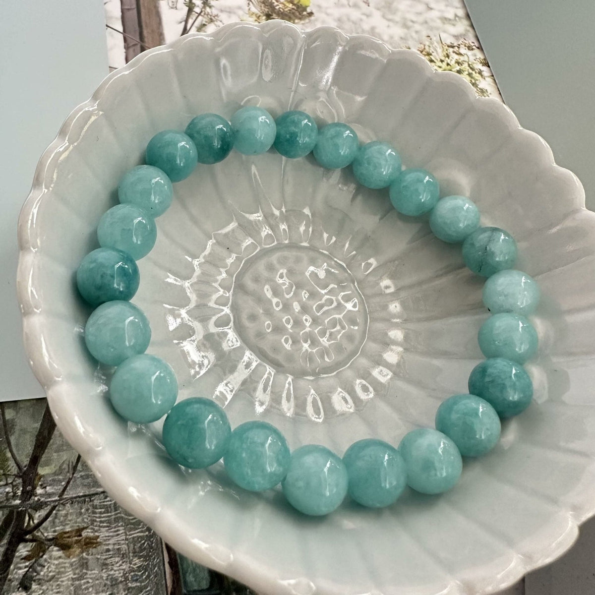 Armbånd Mary Aqua - VIAMAJA.DK