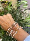 Armband MICHELLE Naturel – Set van 5 armbanden