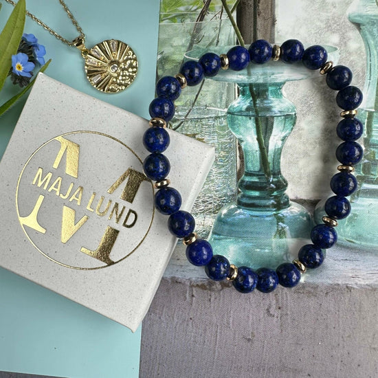 Armbånd Mollie Navy - VIAMAJA.DK