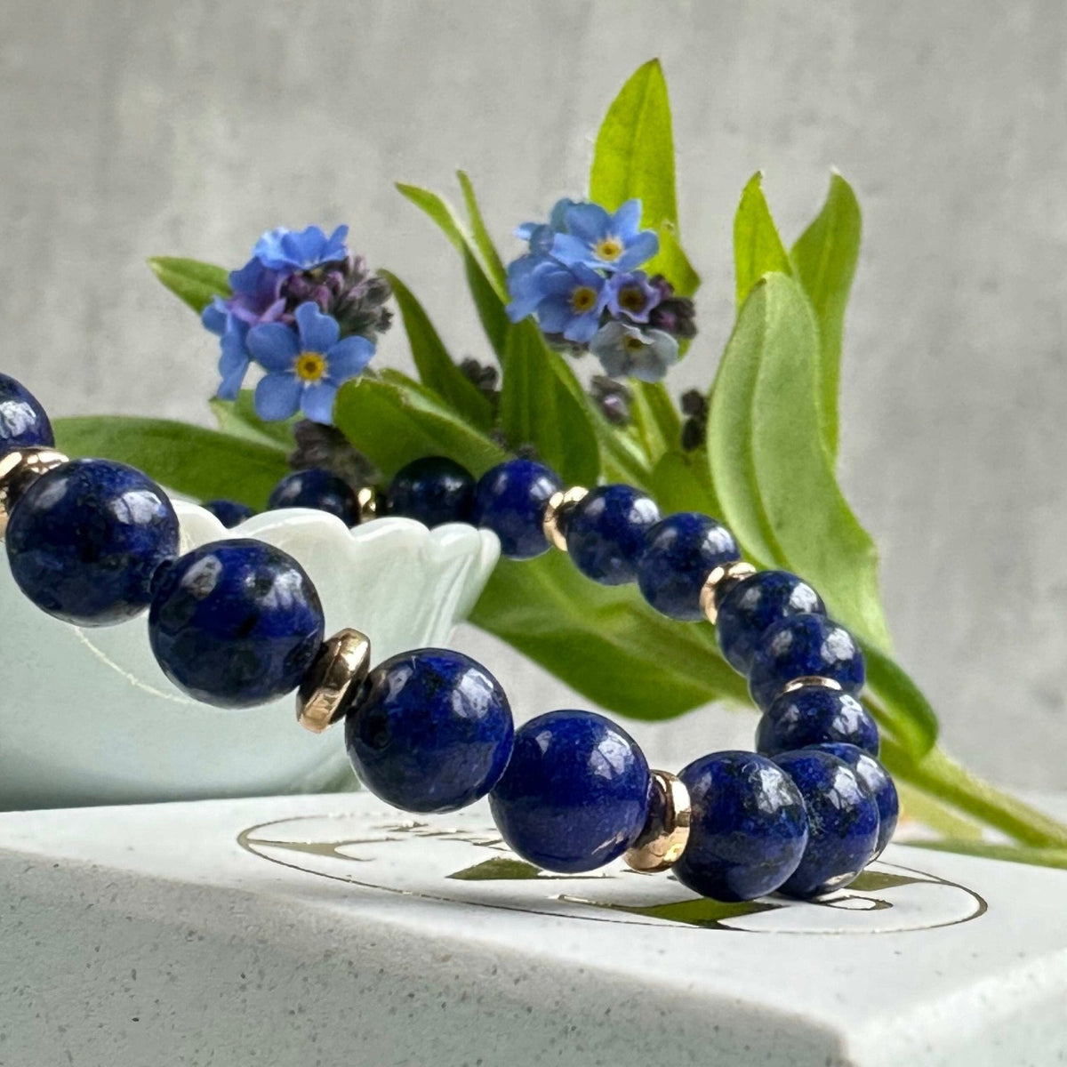 Armbånd Mollie Navy - VIAMAJA.DK