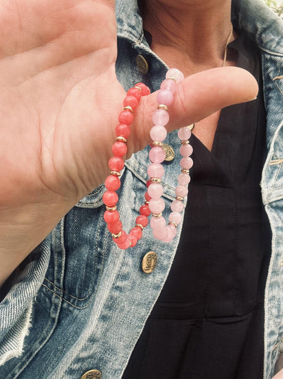 Armbånd Mollie – Rose mix - VIAMAJA.DK