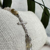 Armband Nikki labodorite - Sterling zilveren kruis