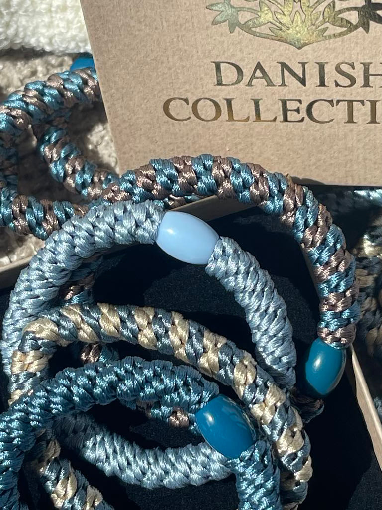 Haarelastiekjes Supreme Sky blue - 4 stuks