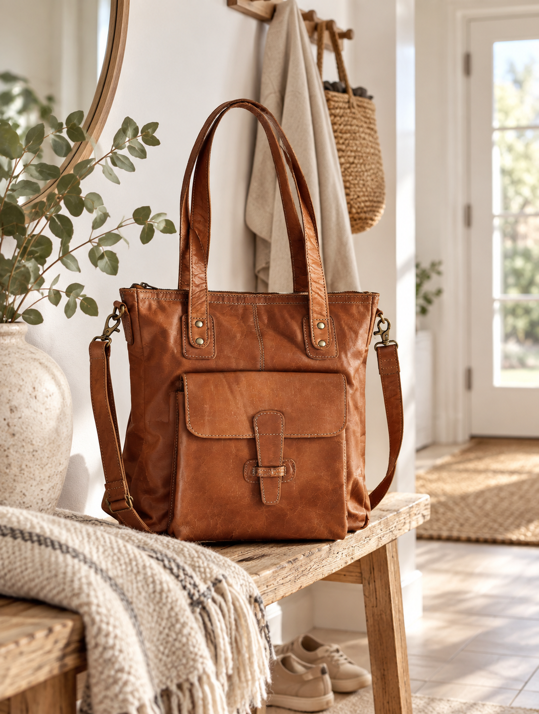 Shopper Amalie - Cognac