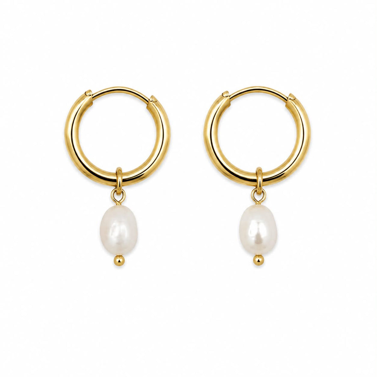 Oorbellen Gina 18K verguld Sterling zilver