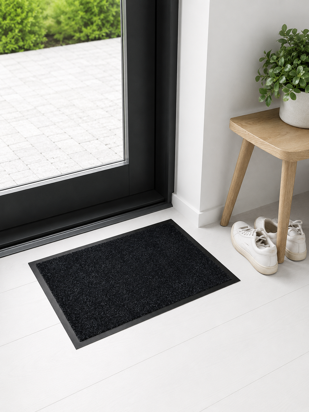 Vuilvangmat 40×60 Zwart