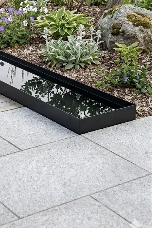 Spiegelvijver Rectangle - Black