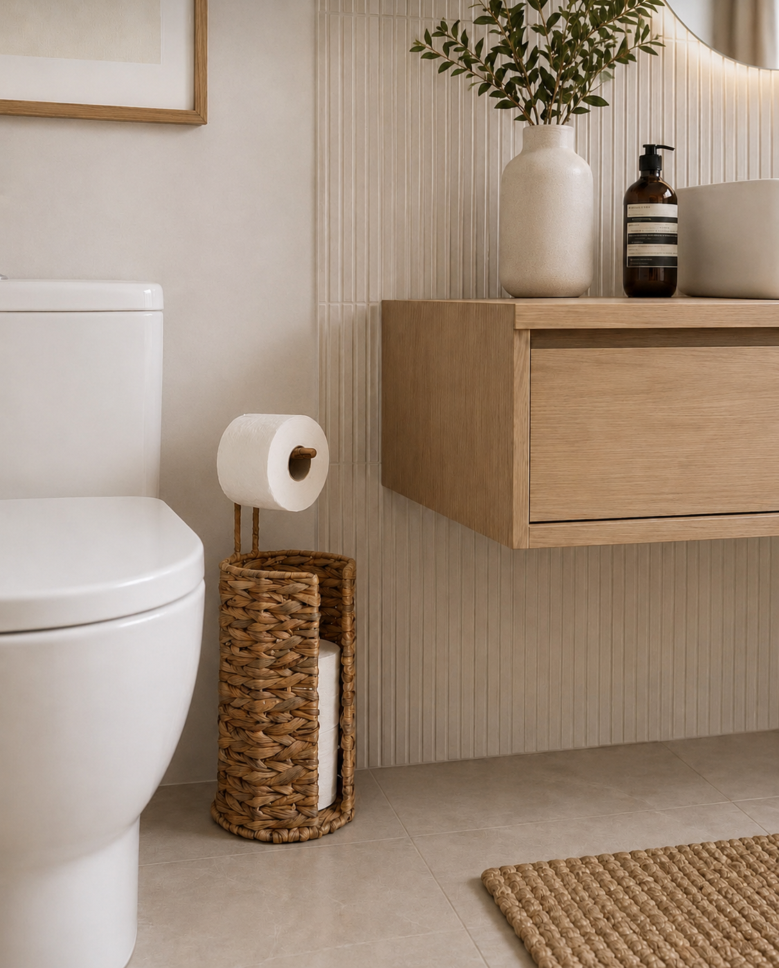 Toiletrolhouder – Waterhyacint
