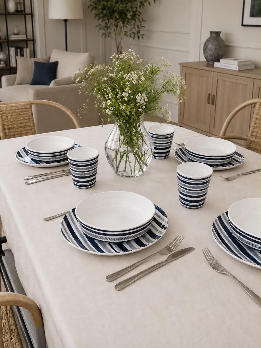 Serviesset Melamine - 12 delen