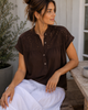 Shirt Rebekka - Brown