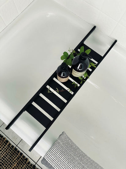 Badekar hylde – Black - VIAMAJA.DK