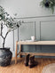 Bænk Eg natur - 120 cm - VIAMAJA.DK