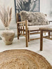 Bamboe Sofa - 120cm - AFHALEN AANBIEDING