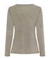 Basis bluse med knapper – Cold wash fango - VIAMAJA.DK