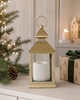 Lantaarn m. Timer - Gold
