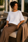 Blouse Sia white – Oversize