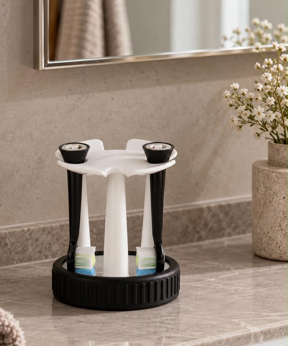 Tandenborstelhouder Daily Soft – Wit porselein