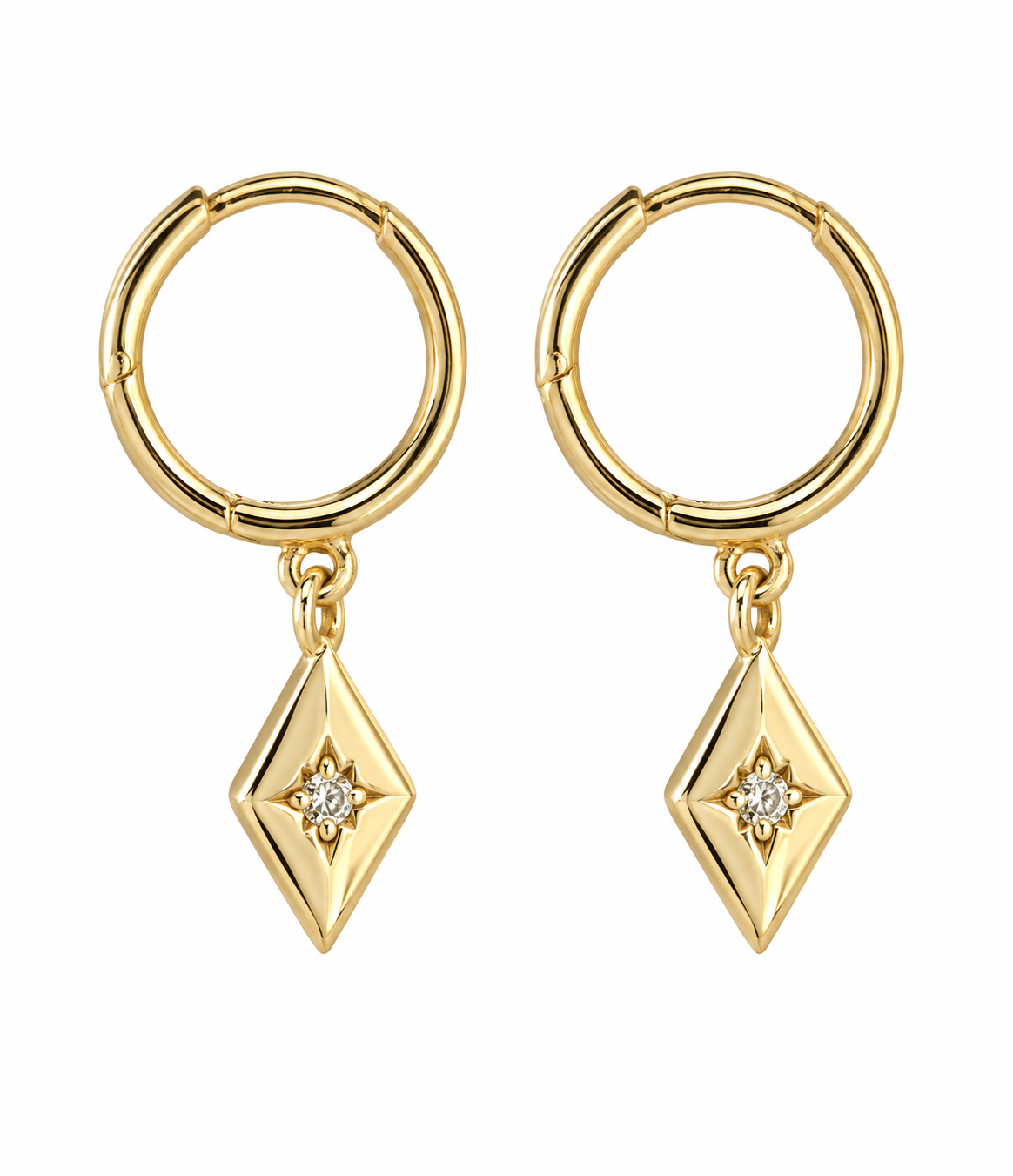 Oorringen Skylar 18K verguld Sterling Zilver