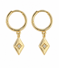 Oorringen Skylar 18K verguld Sterling Zilver