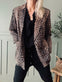 Blazer Leopard dark - VIAMAJA.DK