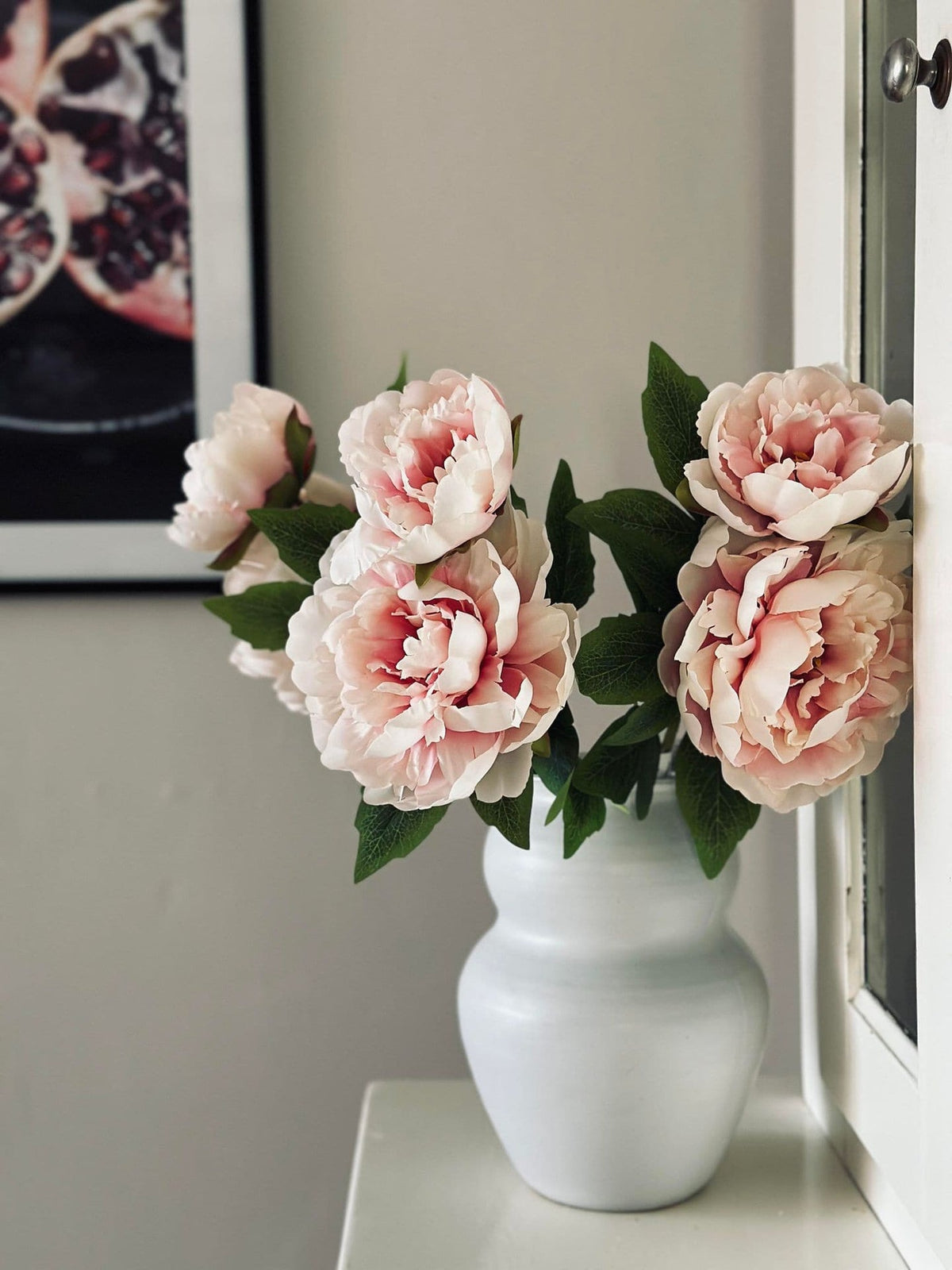 Blomst Pæon pink - VIAMAJA.DK