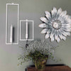 Blomst - Wanddecoratie in Zink