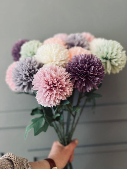 Blomster mix - Pastelfarver - VIAMAJA.DK