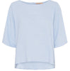 Blouse met knopen – Soft blue linnenmix