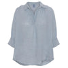 Blouse VIGGA 100% linnen - Jeans blue