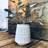 Bohemian keramieken pot / vaas