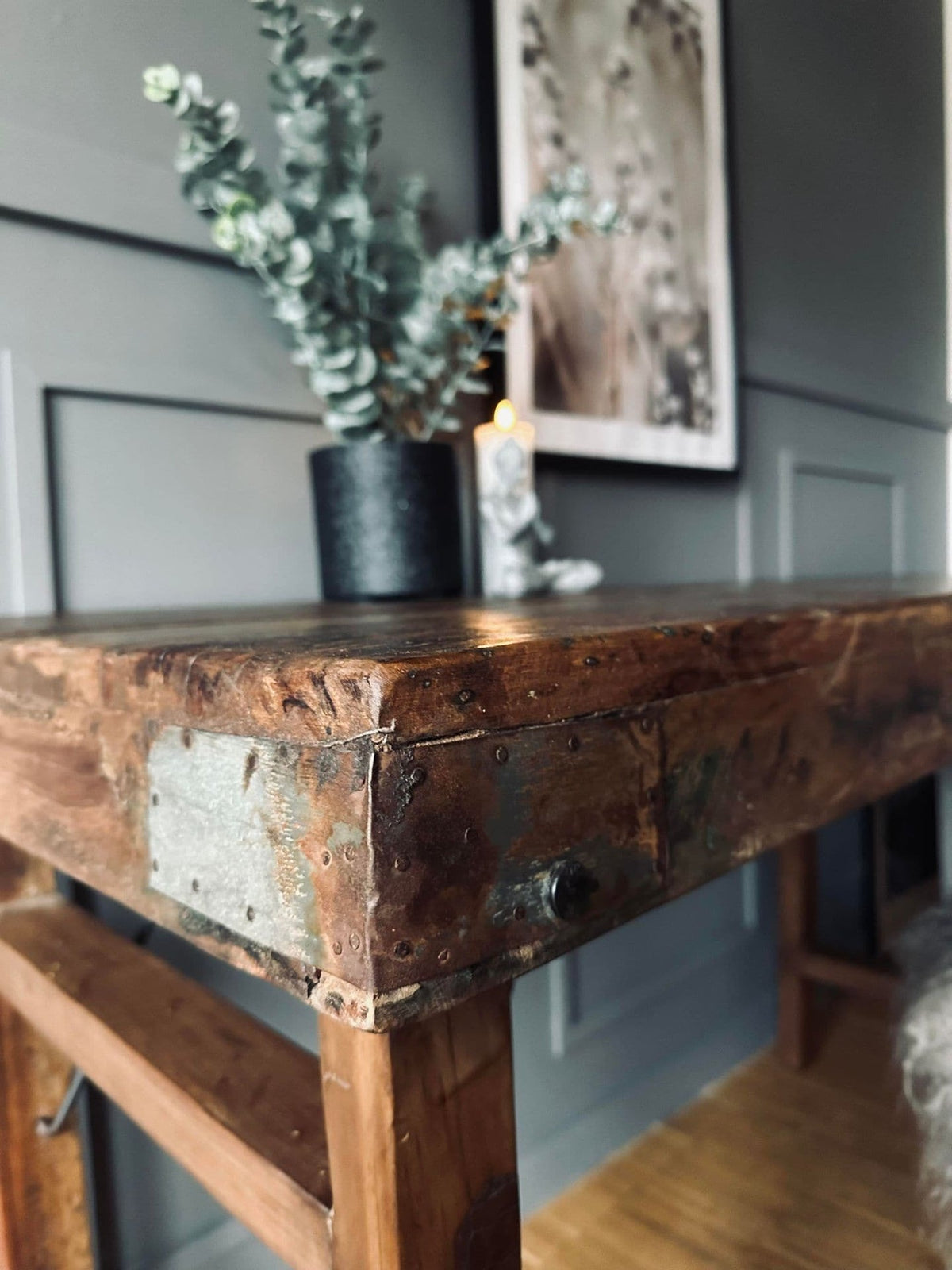 Bord unika 130cm - kan klappes sammen - VIAMAJA.DK