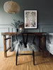 Unieketafel 130 cm - inklapbaar