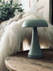 Tafellamp oplaadbaar – Mushroom Dusty green