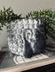 Buddha potte - Grå cement - VIAMAJA.DK