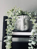 Buddha bloempot - Klein Lichtgrijs