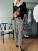 Broek Leopard Loose fit