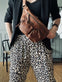Bukser Leopard Loose fit - VIAMAJA.DK