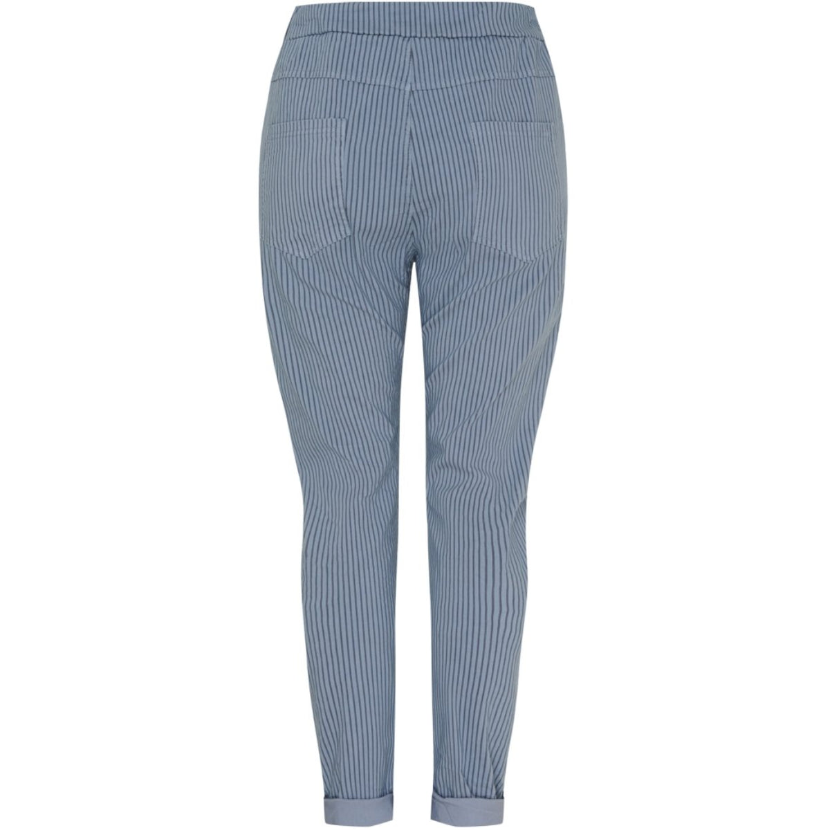 Bukser soft jeans med strib - VIAMAJA.DK